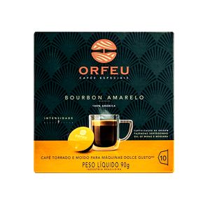 Cápsula de Café ORFEU Bourbon Amarelo caixa 10un