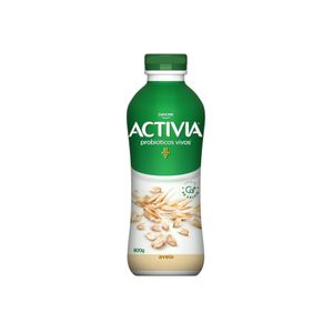 Iogurte Zero Lactose Activia com Aveia Garrafa 800g