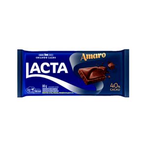 Chocolate em Barra LACTA 40% Amaro 80g