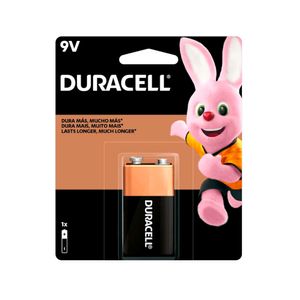 Bateria Alcalina DURACELL 9V 1un