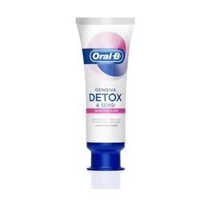 Creme Dental Oral-B Gengiva Detox Sensitive Care 102g