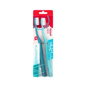 Escova Dental EDEL WHITE Ultrasoft + 2un