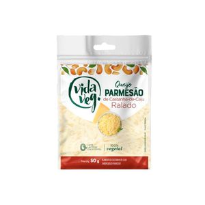 Queijo Parmesão VIDA VEG Castanha de Caju Embalagem 50g