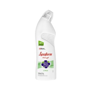 Desinfetante Multiuso LYSOFORM Cloro Gel Citrus 500ml