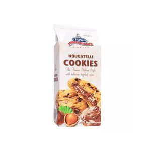 Biscoitos Cookies Merba Dark Chocolate & Hazelnut Caixa 200g