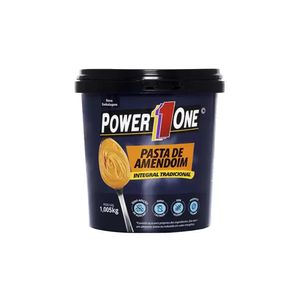 Pasta de Amendoim Integral POWER1ONE Tradicional Pote 1kg