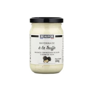 Maionese Francesa Beaufor com Mostarda de Dijon e Trufa Frasco 180g