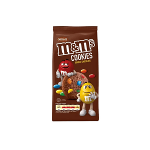 Biscoito Cookies M & M Sabor Chocolate Embalagem 180g