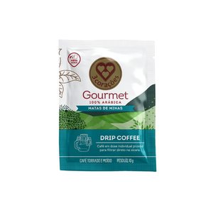 Café 3 Corações Gourmet Drop Coffee Mata Minas Sachê 10g