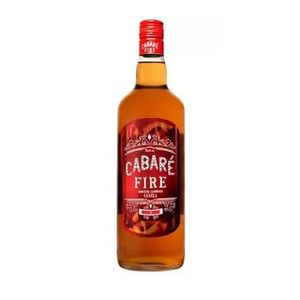 Cachaça Cabaré Fire Canela Garrafa 1 Litro