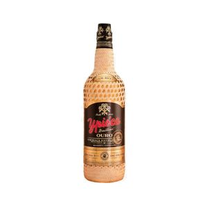 Cachaça YPIÓCA EMPALHADA OURO Garrafa 965ml