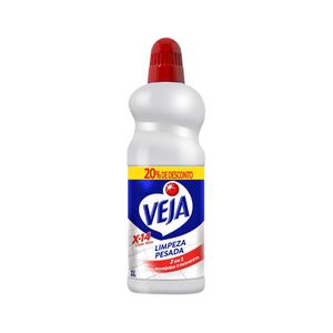 Limpador VEJA Limpeza Pesada X-14 20% de Desconto 1L