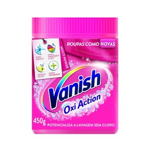 Tira Manchas em Pó VANISH Multi Power Oxi Action para roupas coloridas 450g