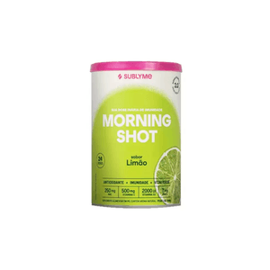 Suplemento Alimentar Sublyme Morning Sabor Limão Pote 144g