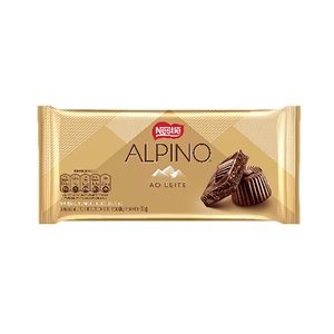 Chocolate Alpino Nestlé ao Leite Tablete 85g