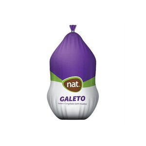 Galeto Congelado Nat sem Miúdos Aproximadamente 2,5kg