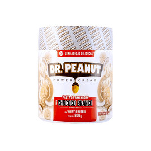 Pasta de Amendoim Zero Açúcar Dr. Peanut Sabor Avelã Pote 600g