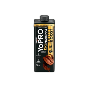 Bebida Láctea Yopro Energy Boost 15g Protein Café Espresso Caixa 250ml