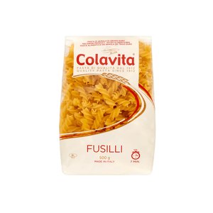 Massa Colavita Fusilli N43 Embalagem 500g