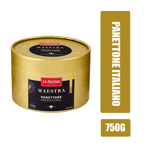 Panettone Italiano Artesanal LA PASTINA Tradicional Caixa 750g