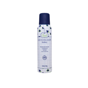 Desodorante Aerosol Giovanna Baby Blueberry spray Embalagem 150ml