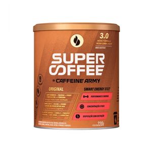 Suplemento Alimentar Super Coffee 3.0 Sabor Original Lata 220g