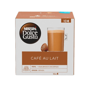 Café em Cápsula Nescafé Dolce Gusto Au Lait Contém 10 Unidades