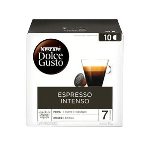 Café em Cápsula Nescafé Dolce Gusto Espresso Intenso Contém 10 Unidades