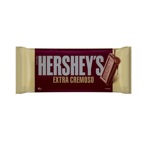 Chocolate Hersheys Extra Cremoso ao Leite Embalagem 82g