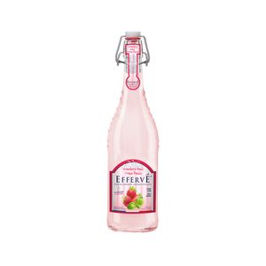 Água Gaseificada EFFERVÉ Morango e Manjerição garrafa 750ml