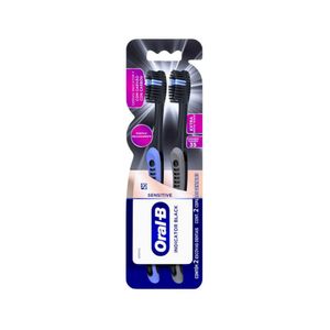 Escova Dental ORAL-B Sensitive Indicator Black 2un