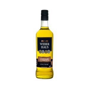 Cachaça Premium WEBER HAUS Carvalho e Cabriúva garrafa 700ml