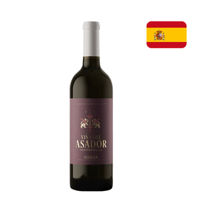 Vinho Tinto Espanhol Viña Del Asador Tempranillo Garrafa 750ml