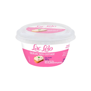 Queijo Tipo Cottage Lac Lélo Pote 250g