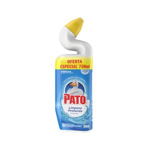 Limpador Sanitário Pato Limpeza Profunda Gel Marine 750ml Oferta Especial