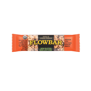 Barra de Cereais Sem Glúten Flowbar Cranberry Embalagem 30g