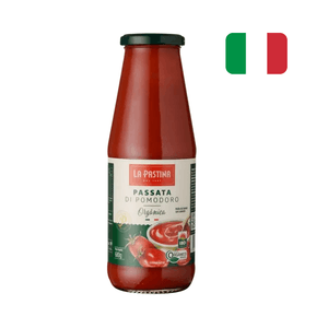 Passata Italiana Di Pomodoro LA PASTINA Orgânica Garrafa 680g