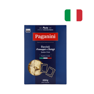 Massa Italiana Ravioli Ravioli Paganini com Queijo & Trufa Caixa 200g