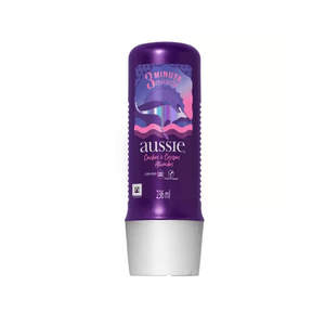 Creme de Tratamento Aussie 3 Minutos Cachos e Crespos Embalagem 236ml