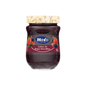 Geleia Queensberry Hero Sabor Frutas Vermelhas Frasco 345g