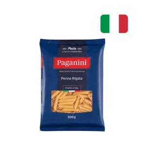 Macarrão Italiano Paganini Penne Rigate Embalagem 500g