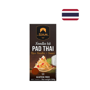 Kit Noodles Tailandês de SIAM Pad Thai Sem Glúten Caixa 300g