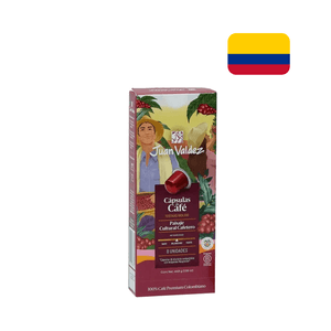 Café em Cápsulas Colombiano Juan Valdez Balance Contém 8 Cápsulas Caixa 44,8g