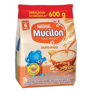 Mingau MUCILON NESTLÉ Multicereais Sachê 600g