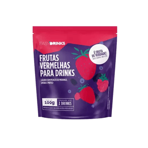 Preparo para Drinks Easy Sabor Frutas Vermelhas Embalagem 100g