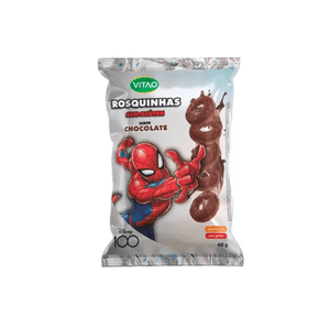 Rosquinha Sem Glúten Vitao Sabor Chocolate Embalagem 60g