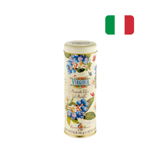 Biscoito Italiano Ameretti Virginia Sabor Mirtilo Lata 140g