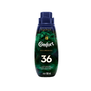 Amaciante Concentrado Comfort 36 Segredo Frasco 500ml