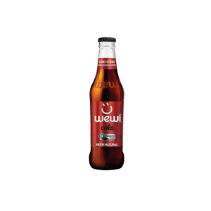 Refrigerante Orgânica de Cola Wewi Sabor Natural Frasco 255ml