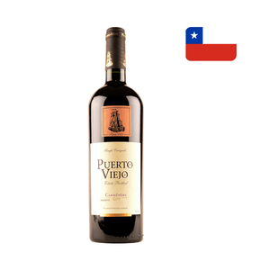 Vinho Tinto Chileno Puerto Viejo Carmenére Garrafa 750ml